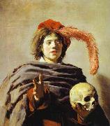 Frans Hals Youth with a Skull Sweden oil painting artist